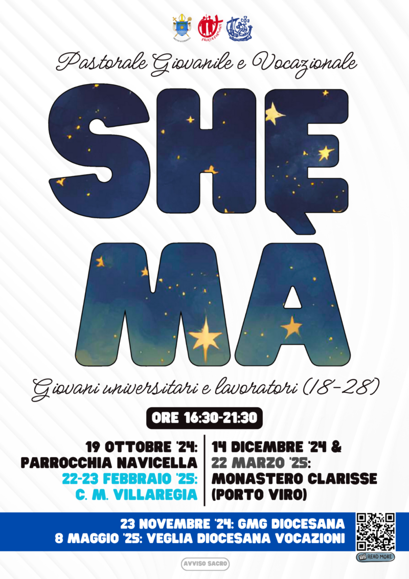 Locandina Shemà A. P. 2024-25