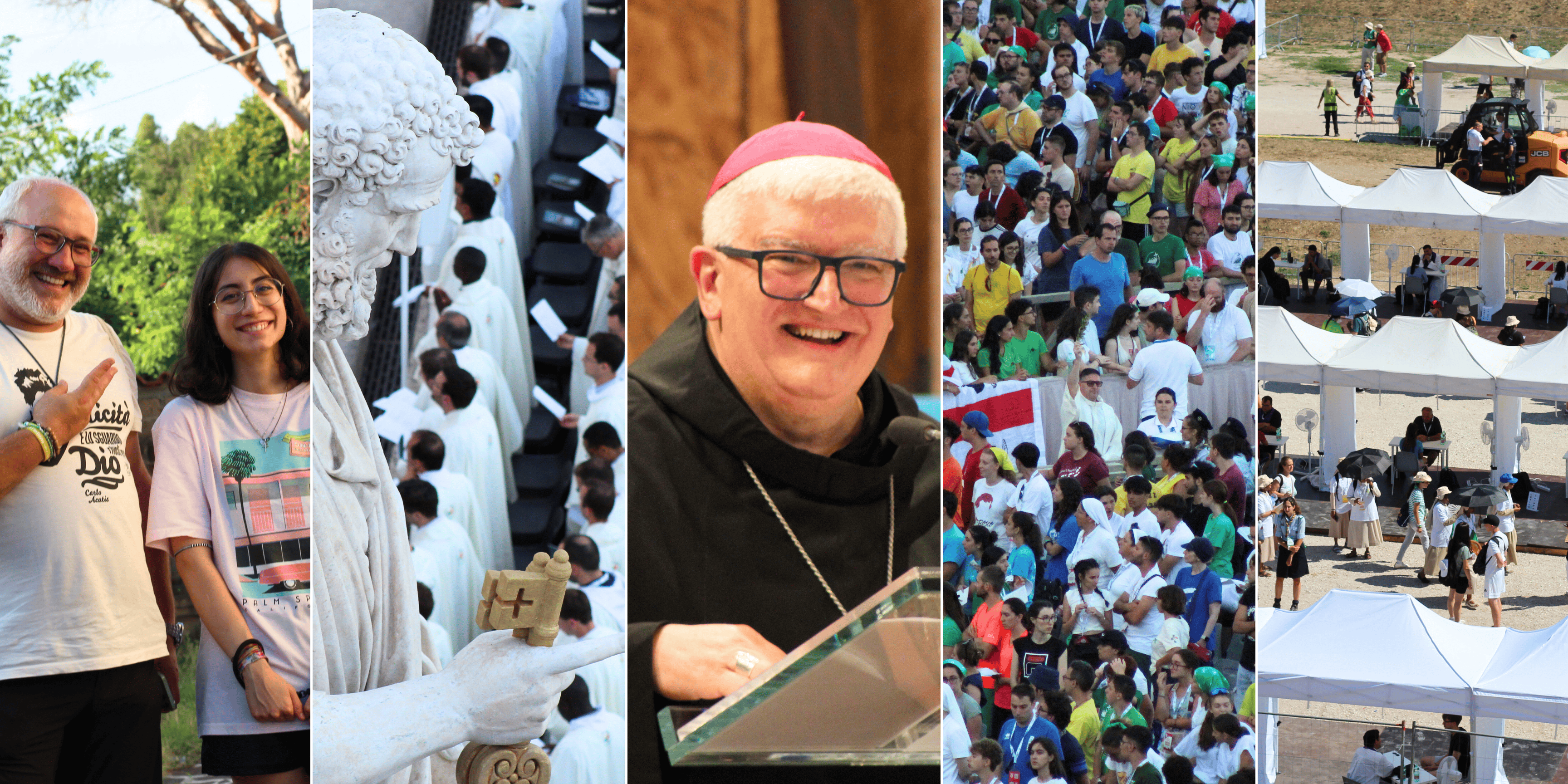 Collage Diario di Bordo per Pellegrini di Speranza