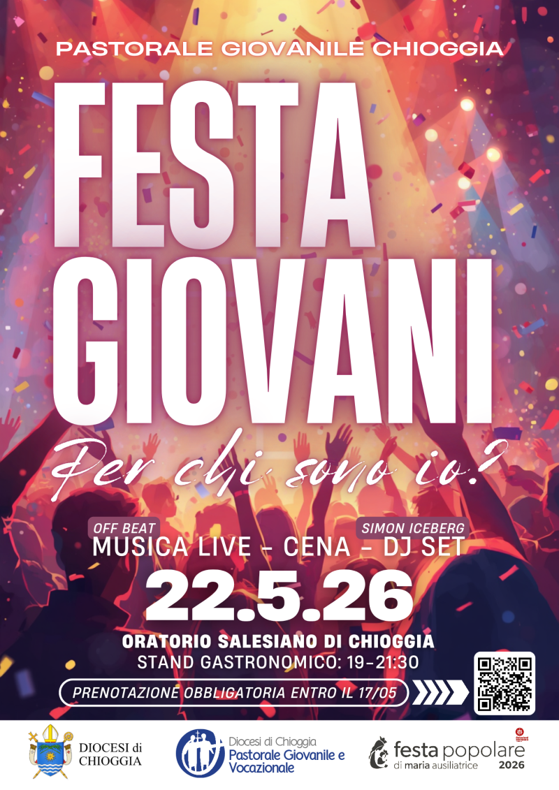 Locandina Festa Giovani 2026