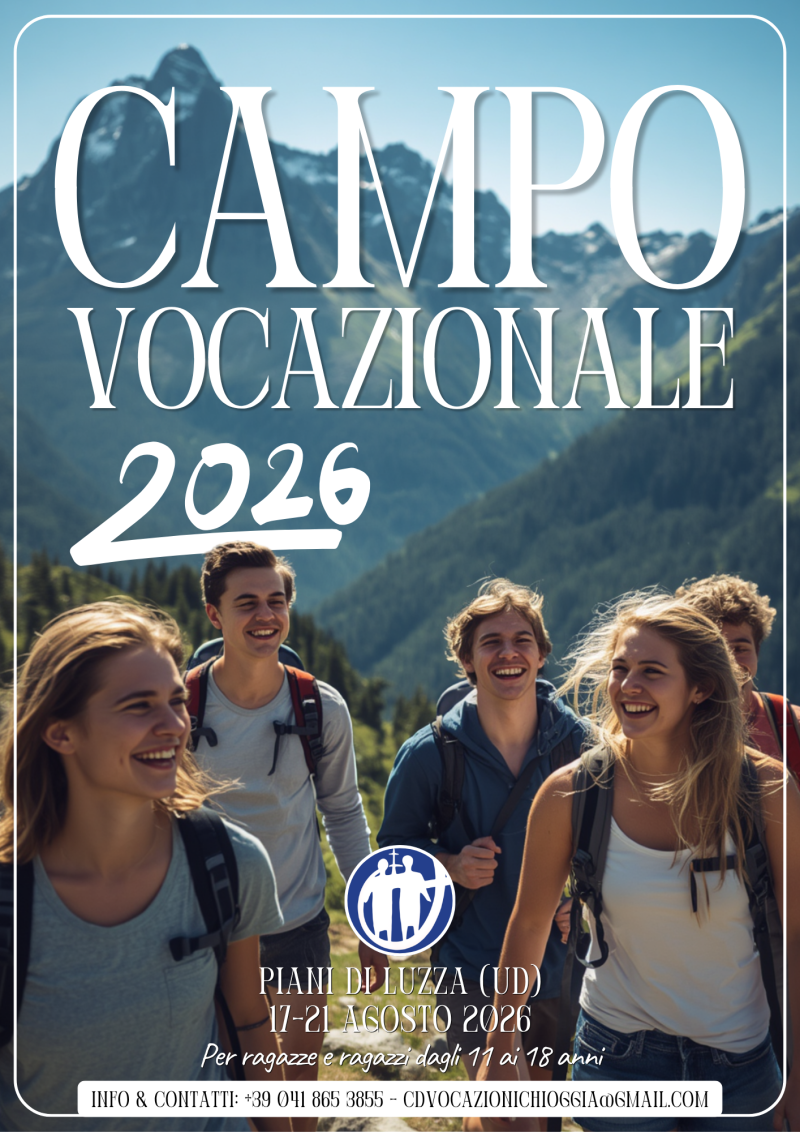 Locandina Campo Vocazionale 2026 (Piani di Luzza)
