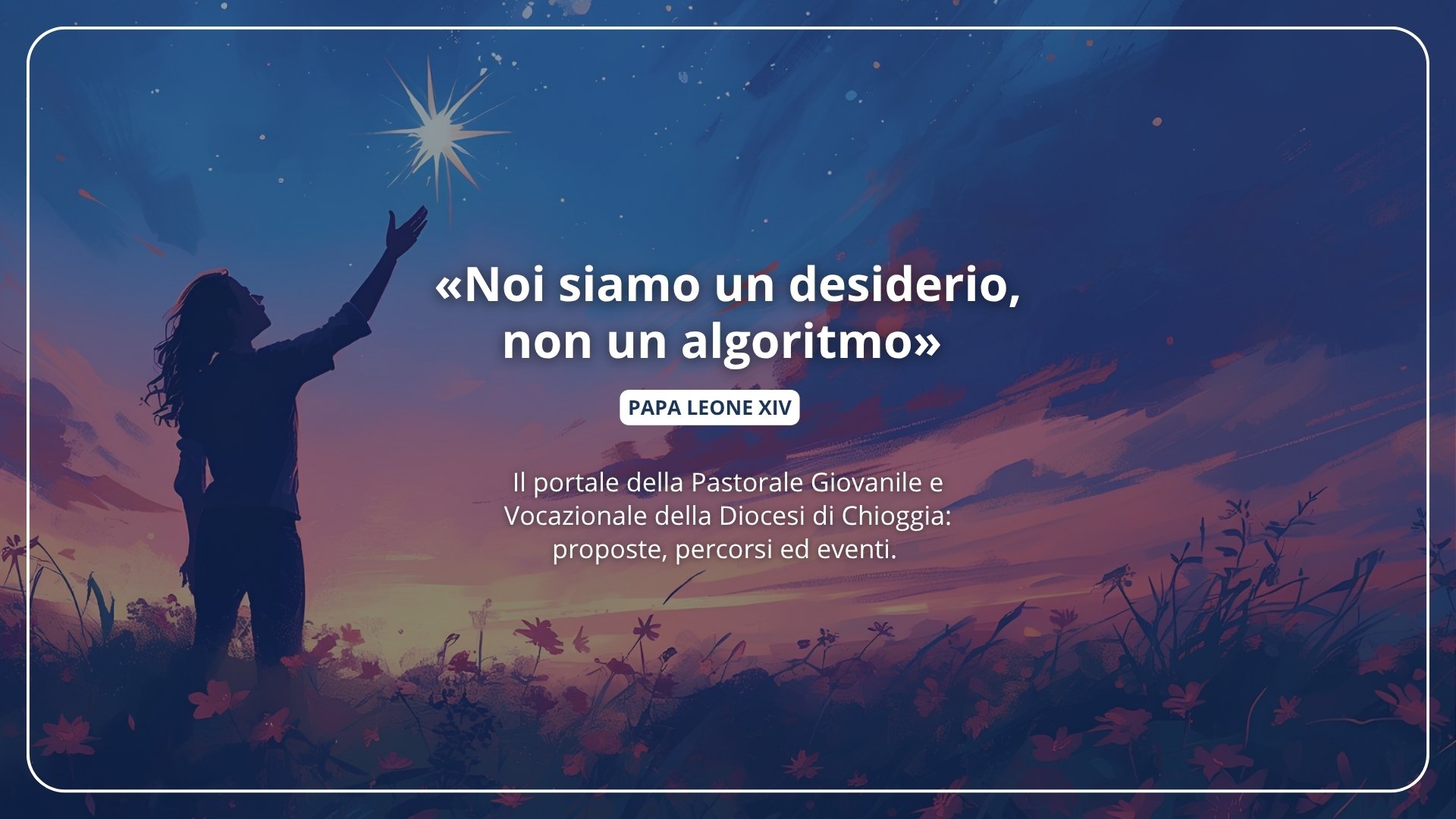 Sito Giovani Vocazioni Chioggia, Banner Home